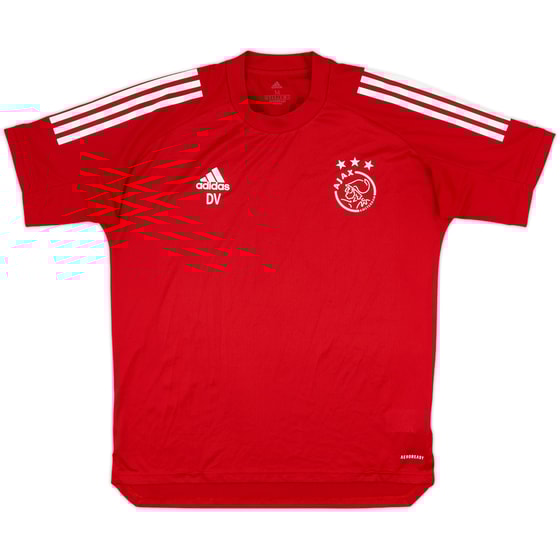 2019-20 Ajax Staff Issue adidas Training Shirt DV - 9/10 - (M)