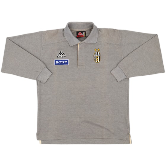 1998-99 Juventus Kappa Polo L/S Shirt - 8/10 - (S)