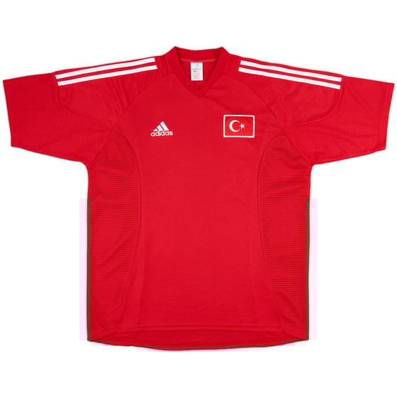 2002-03 Turkey Home Shirt - 9/10 - (L)