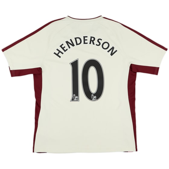 2010-11 Sunderland Away Shirt Henderson #10 - 5/10 - (L)