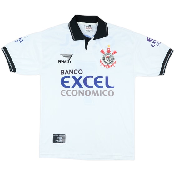 1996 Corinthians Home Shirt #7 - 5/10 - (L)
