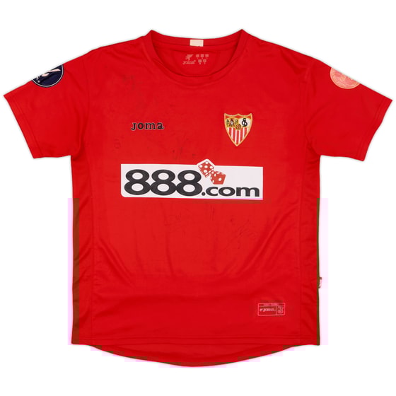 200607 Sevilla Signed Cup Final Shirt - 5/10 - (L)