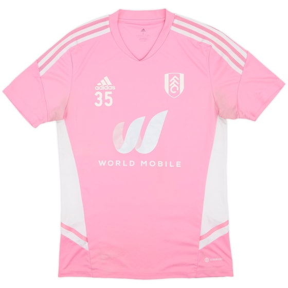 2022-23 Fulham adidas Player Issue Training Shirt #35 - 8/10 - (S)