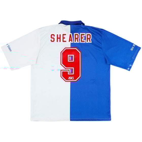 1994-95 Blackburn Home Shirt Shearer #9 - 6/10 - (XXL)