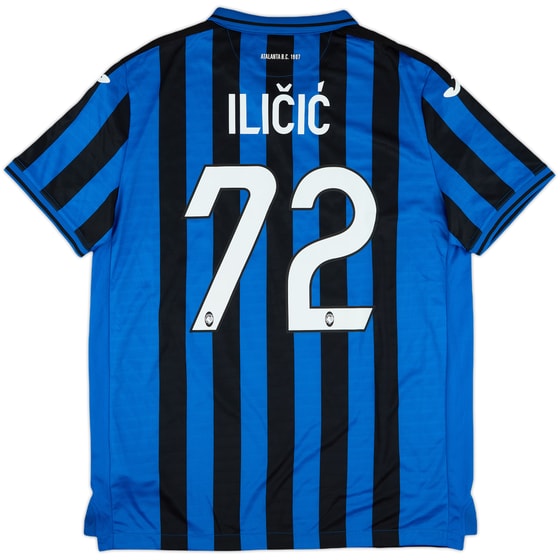 2019-20 Atalanta Home Shirt Ilicic #72 - 9/10 - (XXL)