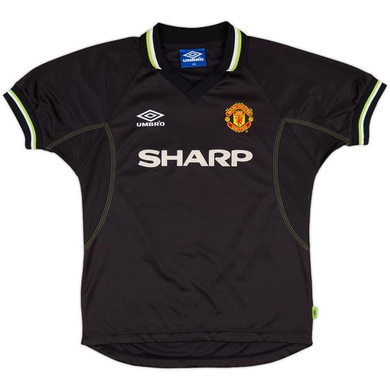 1998-99 Manchester United Third Shirt - 10/10 - (M.Boys)