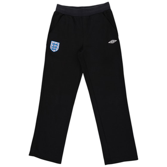 2010-11 England Umbro Track Pants/Bottoms - 8/10 - (S)