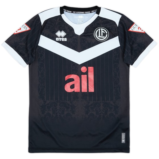 2022-23 Lugano Home Shirt #8 - 7/10 - (XS)