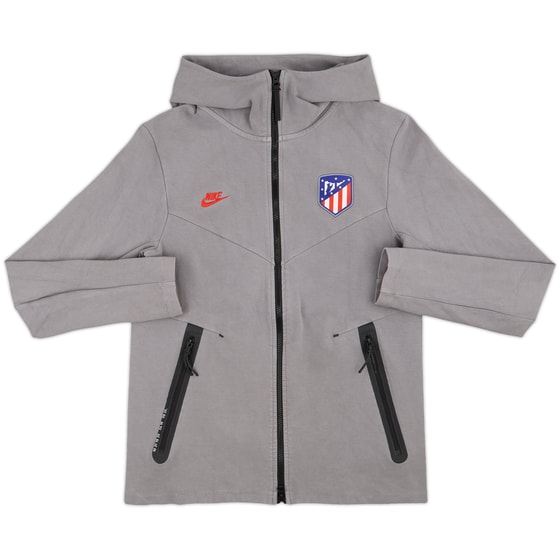 2019-20 Atletico Madrid Nike Hooded Track Jacket - 7/10 - (S)