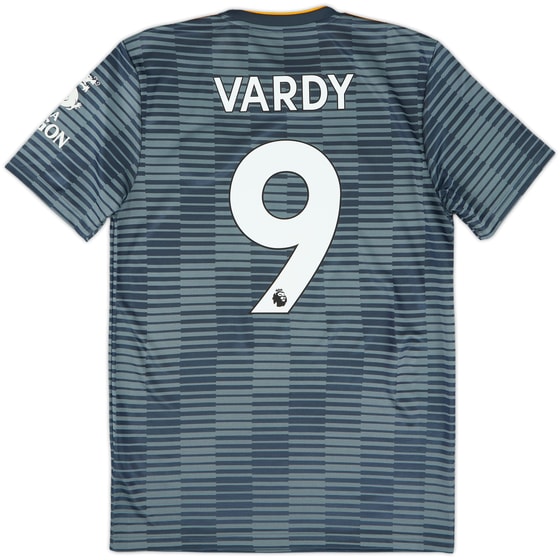 2018-19 Leicester Away Shirt Vardy #9 - 10/10 - (S)