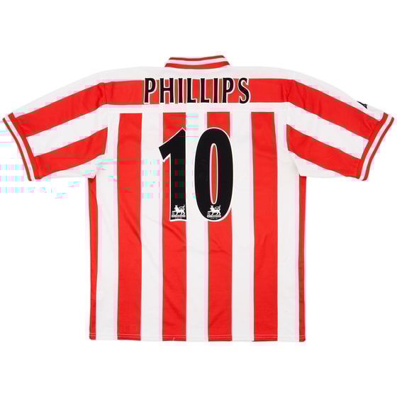 1999-00 Sunderland Home Shirt Phillips #10 - 8/10 - (L)