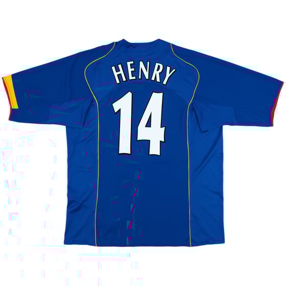 2004-06 Arsenal Away Shirt Henry #14 - 9/10 - (XXL)