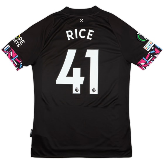 2022-23 West Ham Away Shirt Rice #41 - 10/10 - (L)