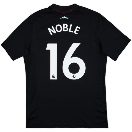 2017-18 West Ham Away Shirt Noble #16 - 10/10 - (L)