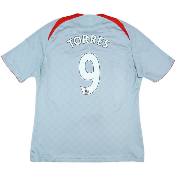 2008-09 Liverpool Away Shirt Torres #9 - 6/10 - (XL)