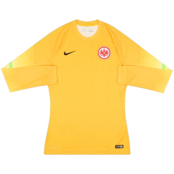 2014-15 Eintracht Frankfurt Player Issue GK Shirt - 8/10 - (M)