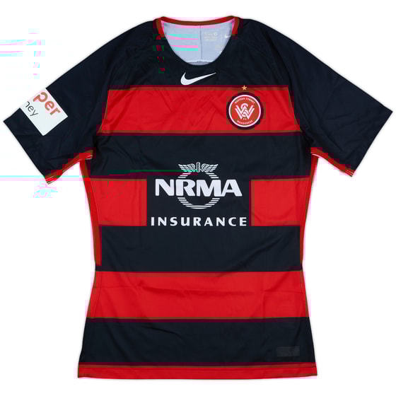 2017-18 Western Sydney Wanderers Player Issue Home Shirt - 7/10 - (M)