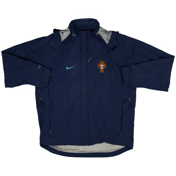 2004-06 Portugal Nike Hooded Rain Jacket - 8/10 - (L)
