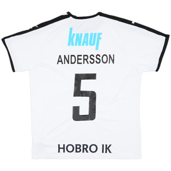 2020-21 Hobro IK Away Shirt Andersson #5 - 9/10 - (L)