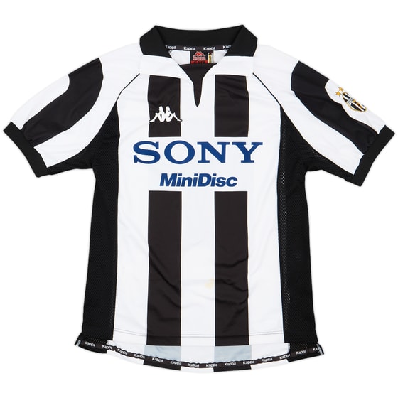 1997-98 Juventus Centenary Home Shirt Zidane #21 - 7/10 - (M)