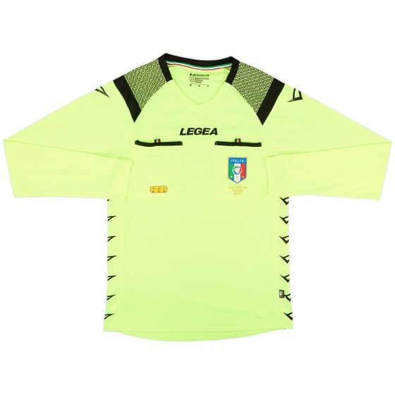 2019-20 Italy Legea Referee L/S Shirt - 9/10 - (M)