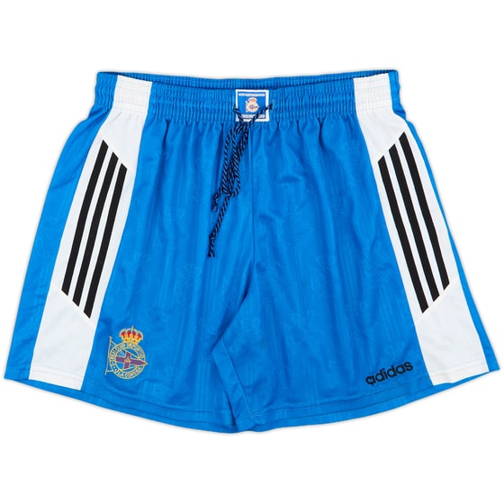 1997-98 Deportivo de La Coruna Home Shorts - 9/10 - (XL)