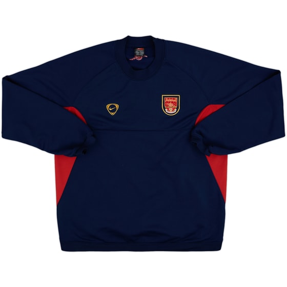 2000-01 Arsenal Nike Sweat Top - 9/10 - (L)