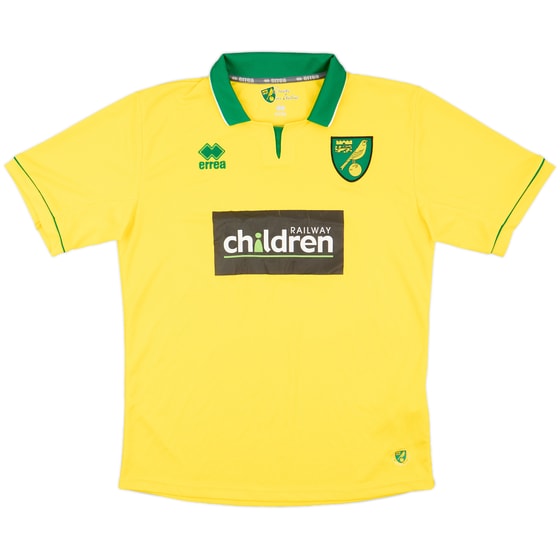 2012-13 Norwich Home Shirt - 7/10 - (L)