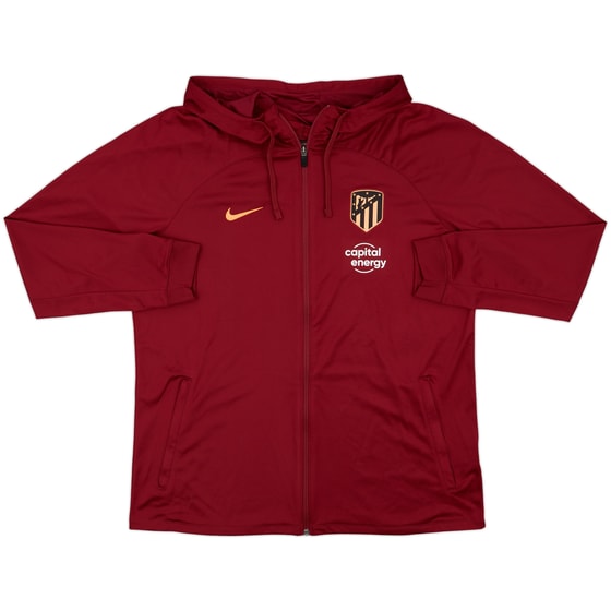 2022-23 Atletico Madrid adidas Hooded Track Jacket - 10/10 - (XL)