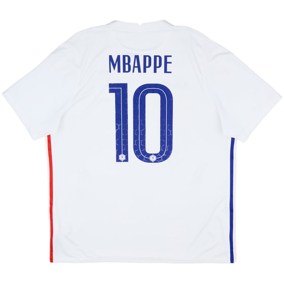2020-21 France Away Shirt Mbappe #10 - 7/10 - (XL)