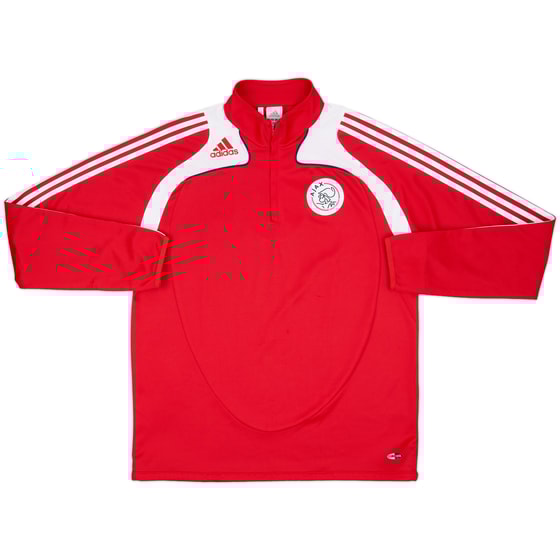 2009-10 Ajax 1/4 Zip Sweat Top - 9/10 - (XL)