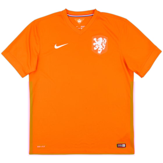 2014-15 Netherlands Home Shirt - 9/10 - (L)
