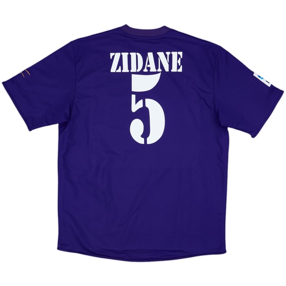 2001 Real Madrid Third Shirt Zidane #5 - 8/10 - (XL)