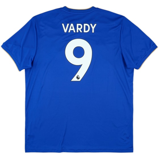 2018-19 Leicester Home Shirt Vardy #9 - 10/10 - (XL)