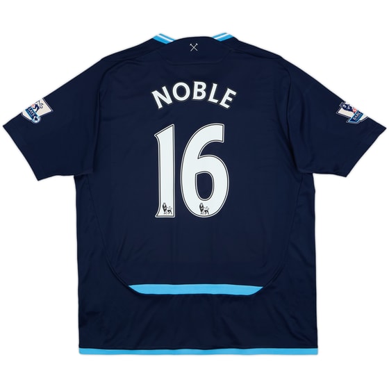 2009-10 West Ham Away Shirt Noble #16 - 7/10 - (XL)