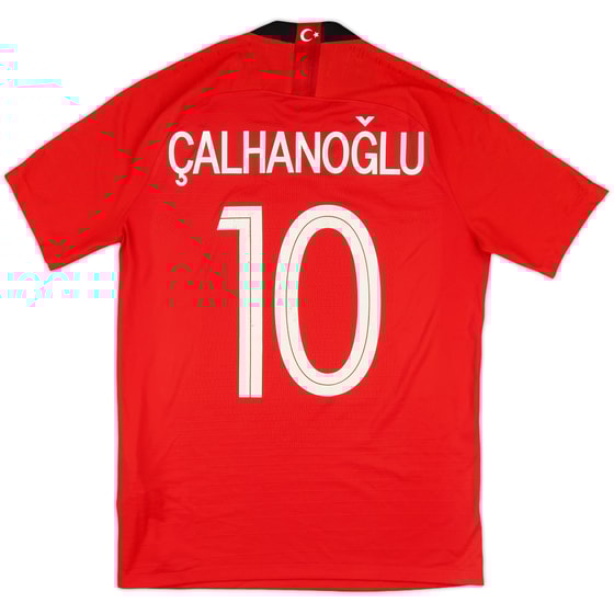2018-19 Turkey Authentic Home Shirt Calhanoglu #10 - 6/10 - (M)