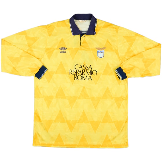 1989-90 Lazio Match Issue Away L/S Shirt #2