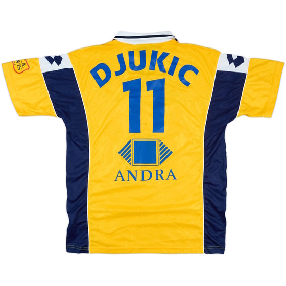 2000-01 Troyes Away Shirt Djukic #11 - 8/10 - (XL)