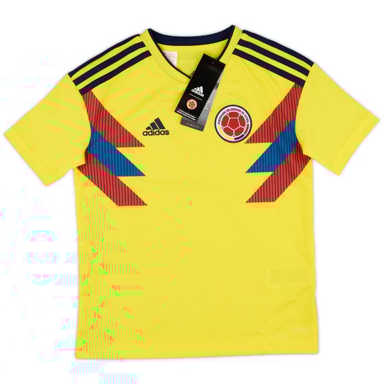 2018-19 Colombia Home Shirt (S.Boys)