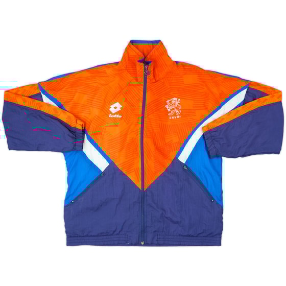 1992-94 Netherlands Lotto Track Jacket - 10/10 - (XL)