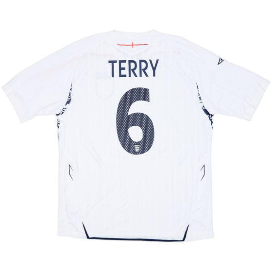 2007-09 England Home Shirt Terry #6 - 10/10 - (XL)