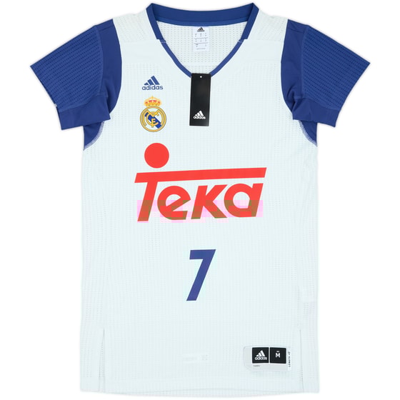 2016-17 Real Madrid Baloncesto Doncic #7 adidas Alternate Jersey (M)