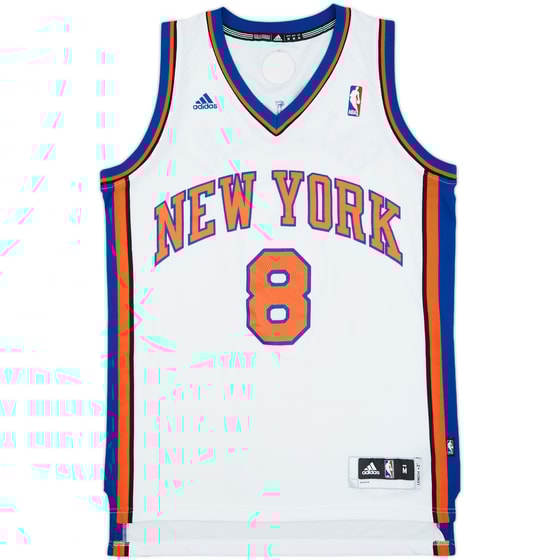 2008-10 New York Knicks Gallinari #8 adidas Swingman Home Jersey - 7/10 - (M)