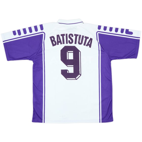 1999-00 Fiorentina Away Shirt Batistuta #9 (XL)