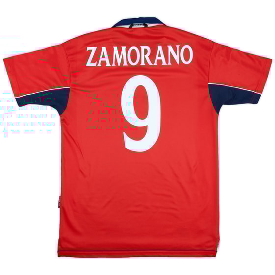 2000-01 Chile Home Shirt Zamorano #9 - 7/10 - (S)