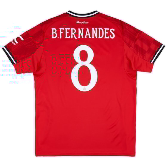 2025-26 Manchester United Home Shirt B.Fernandes #8