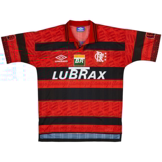 1995-96 Flamengo Centenary Home Shirt #11 - 8/10 - (L)