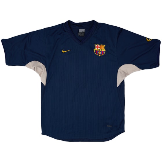 2003-04 Barcelona Nike Training Shirt - 7/10 - (S)