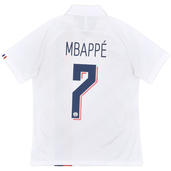 2019-20 Paris Saint-Germain Authentic Third Shirt Mbappe #7 - 8/10 - (M)