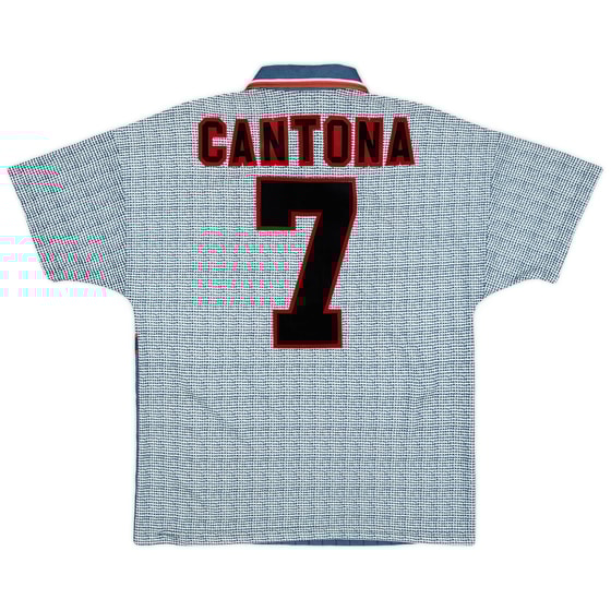 1995-96 Manchester United Away Shirt Cantona #7 - 7/10 - (M)